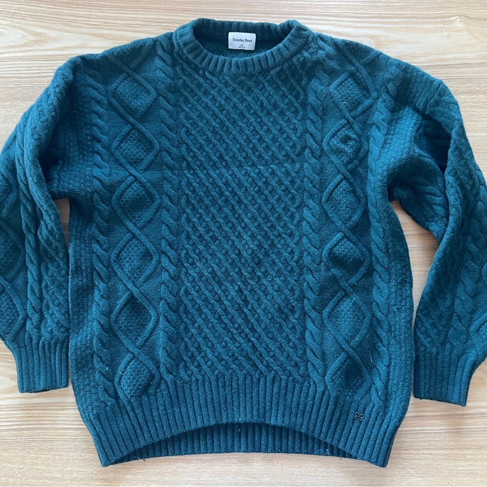 Sunday Best Peggy Sweater - Dark Green
